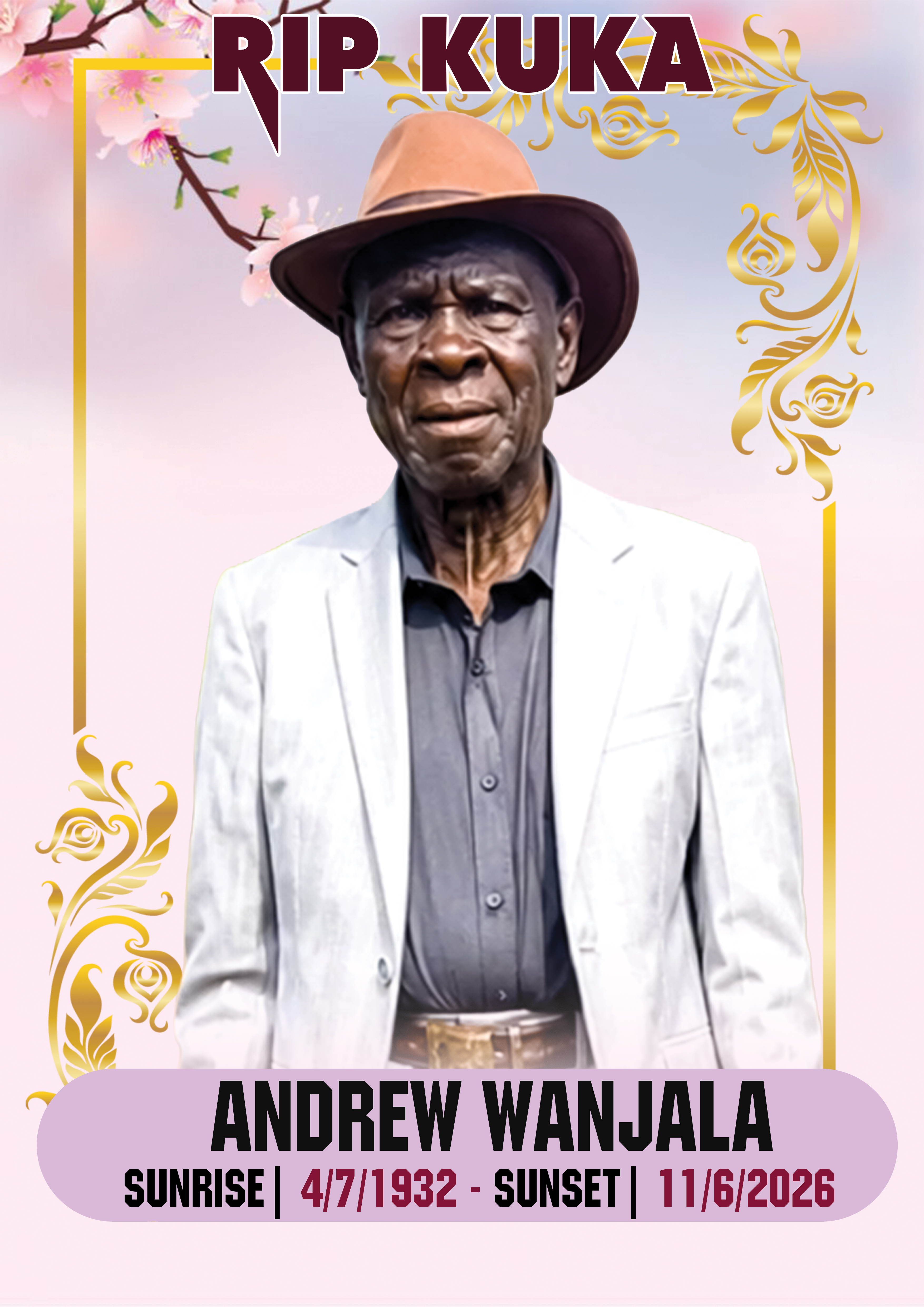 Wanjala Poster